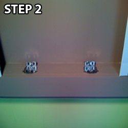 Skylight bottom bracket location