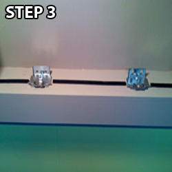 Where the Light Blocking Strip is applied