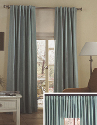 Back Tab Coordinating Window Topper