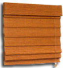 Hobbled Style Bamboo Blinds